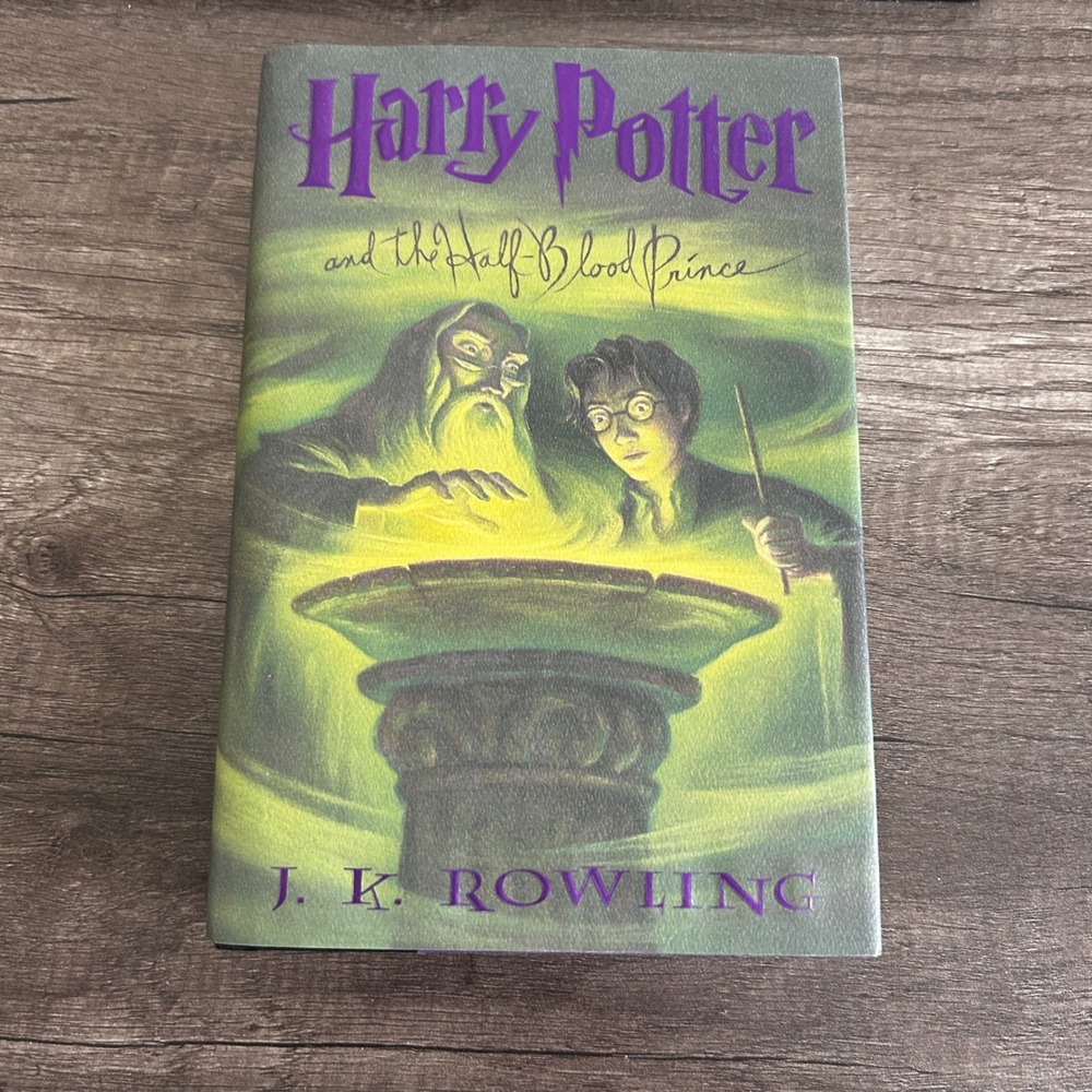 Harry Potter‎ Half Blood Prince Hardcover Book JK Rowling 2005 Wizard Fantasy